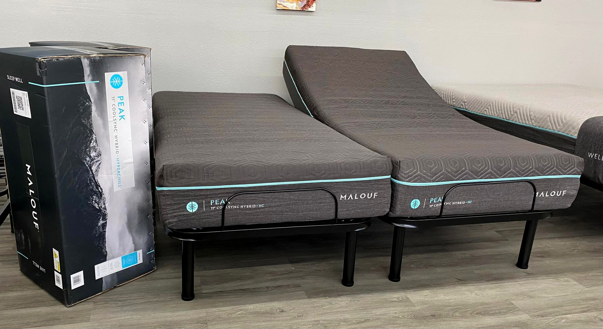 Malouf mattress and adjustable bases