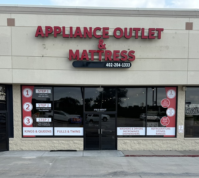Appliance Outlet and Mattress Omaha storefront